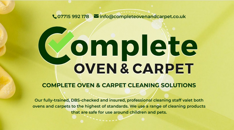 Complete Oven And Carpet Cleaning