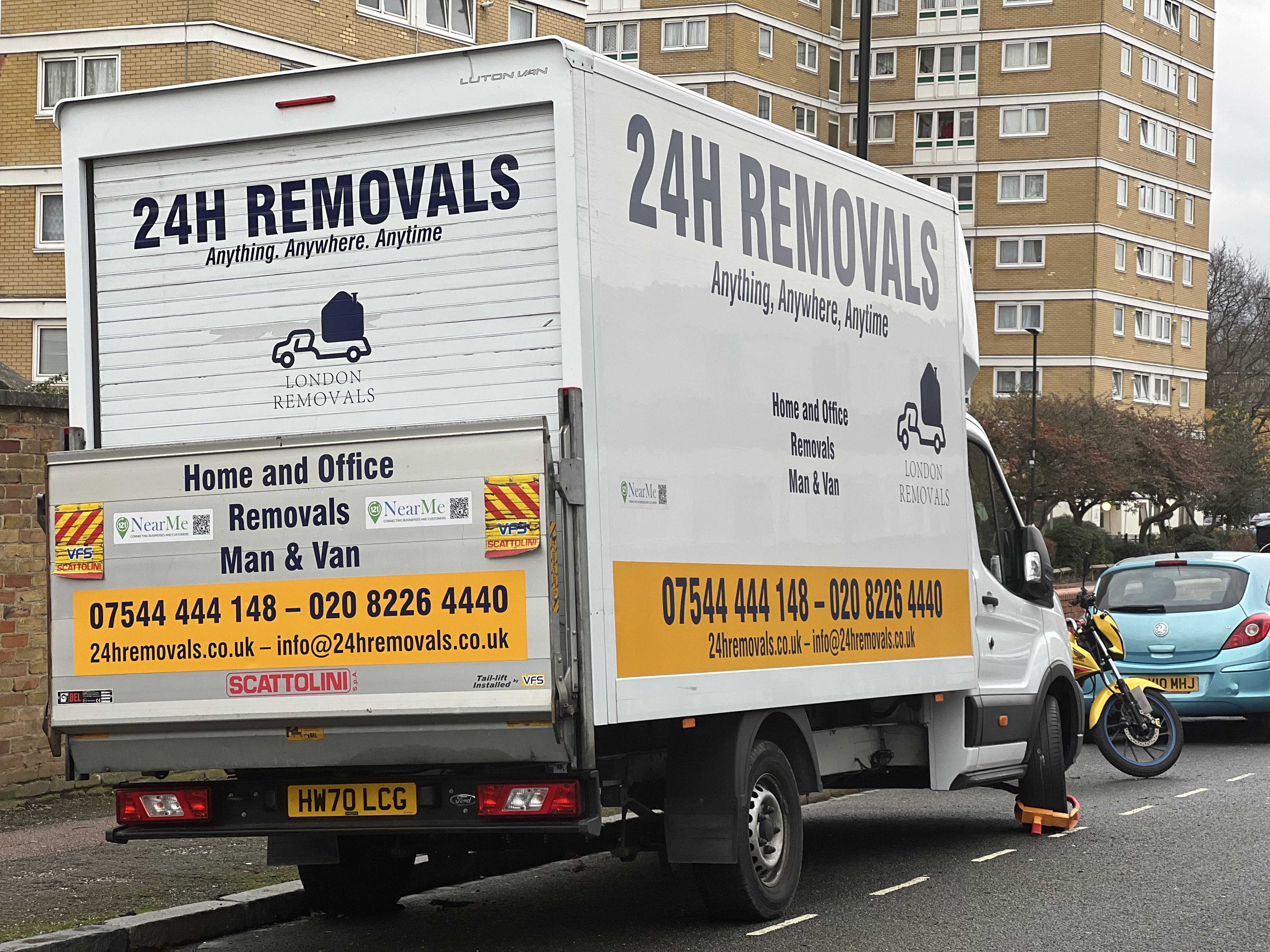 Man and van removals Arnos Grove