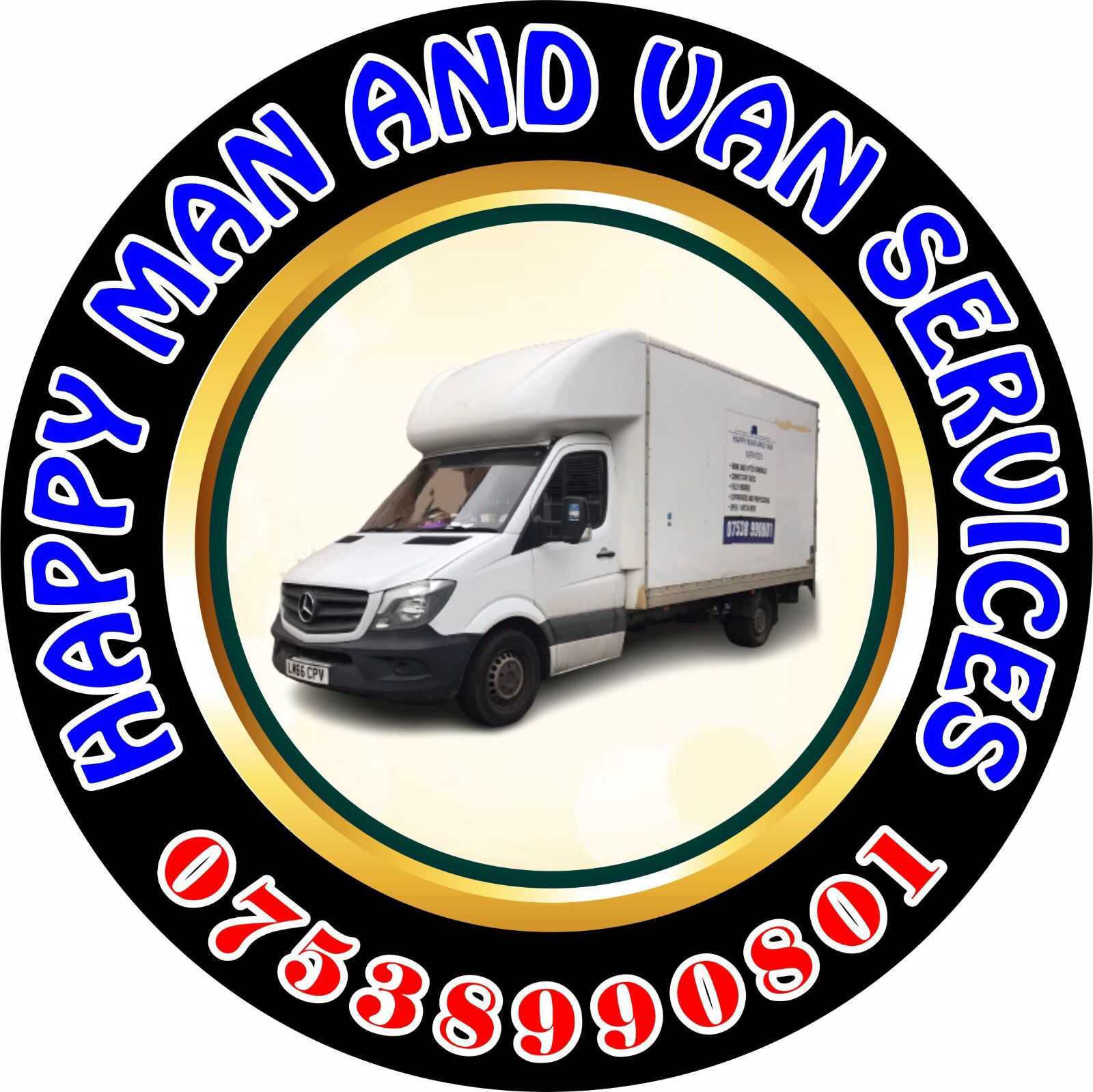 Happy Man and Van Removal service